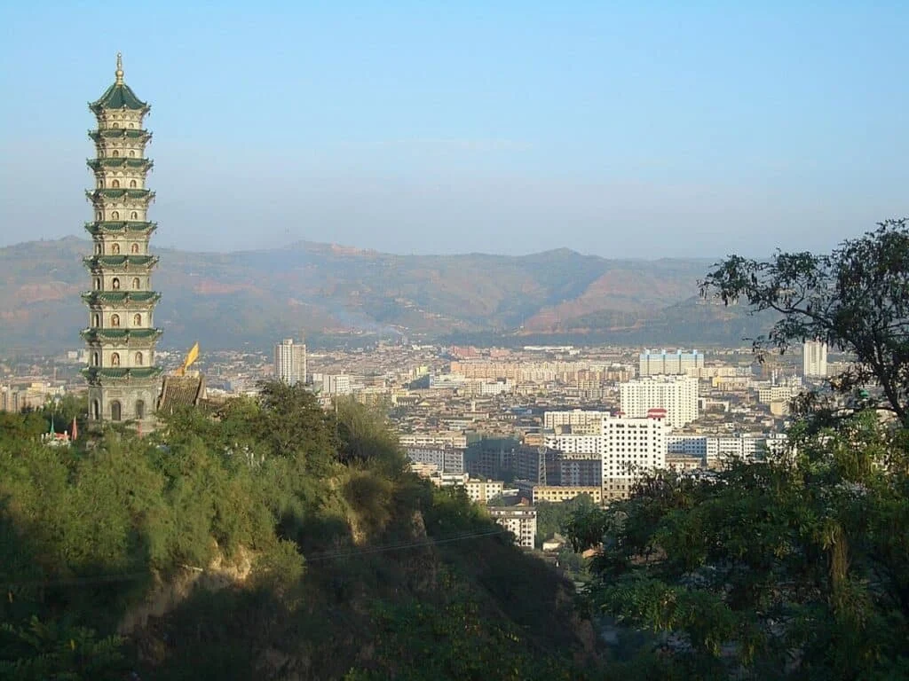 Linxia, in the Chinese province of Gansu.