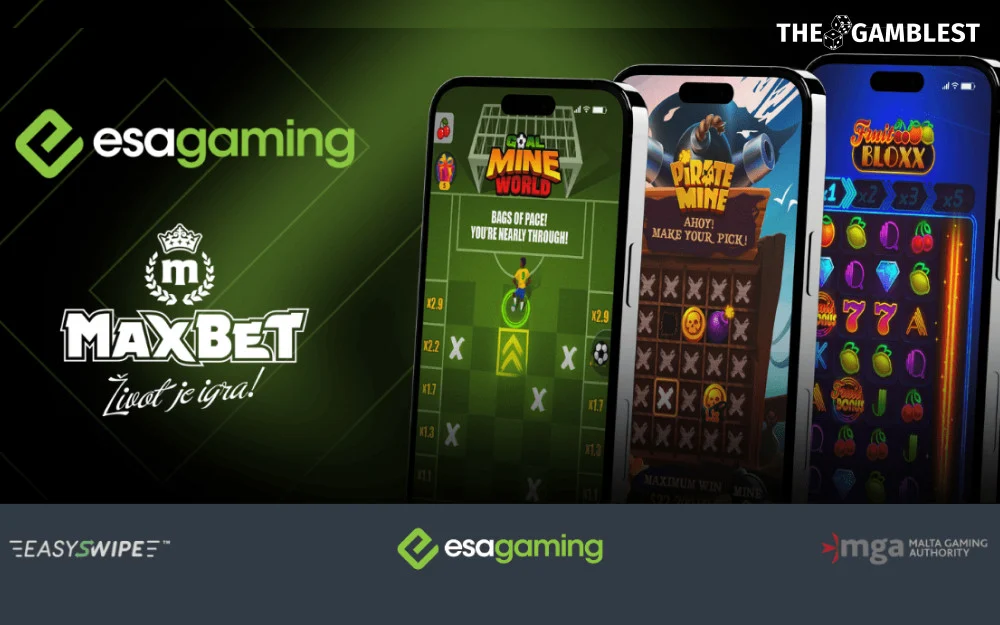 ESA Gaming expands in Serbia with MaxBet launch