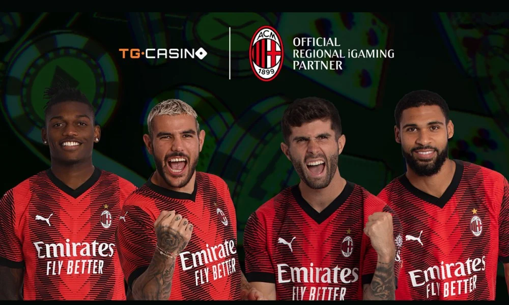 TG.Casino Signs Partnership with AC Milan