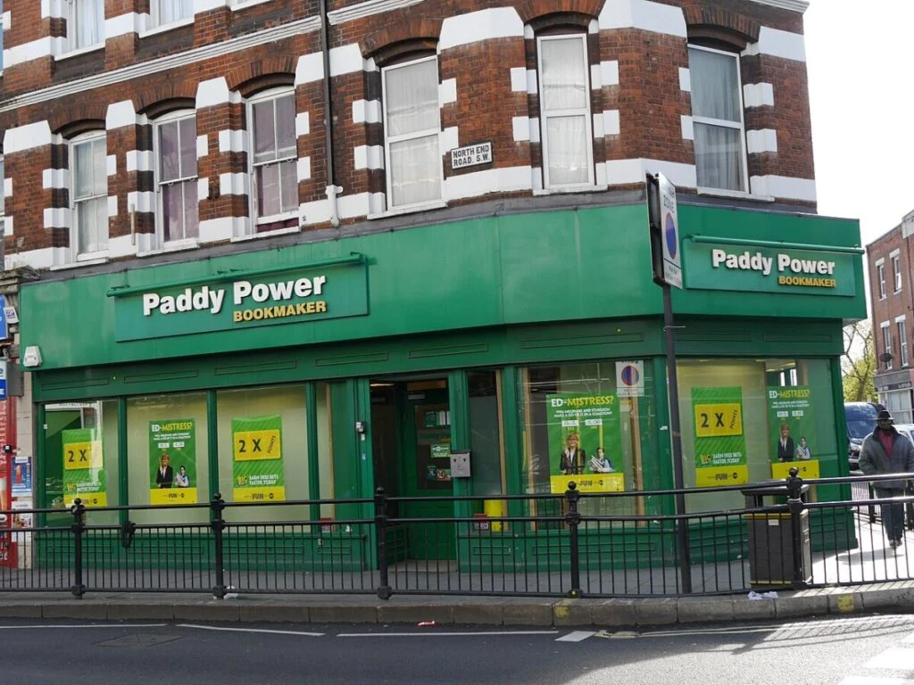 A Paddy Power betting shop in South London.