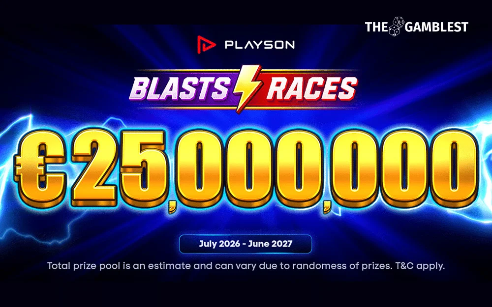 Playson unveils upcoming €25,000,000 BLASTS & RACES global promotion
